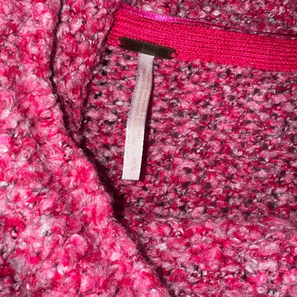 Free People Raspberry Cowl Neck Sweater - Picture 2 of 2